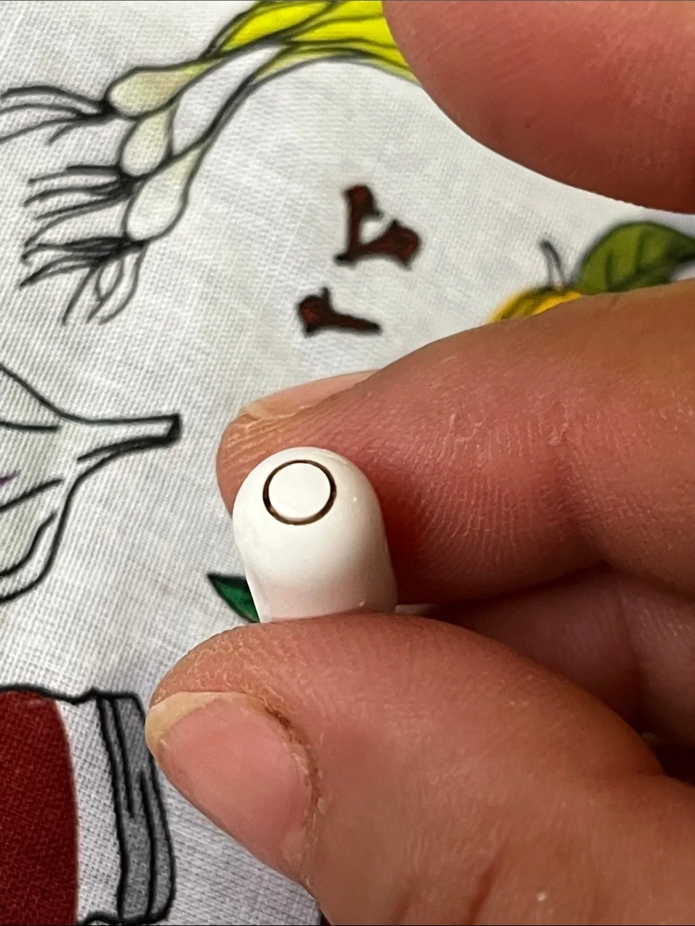 Apple White Pencil with Black Leather Sleeve